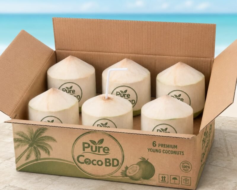 Green Coconut PREMIUM Size (1 Box 4 pcs)
